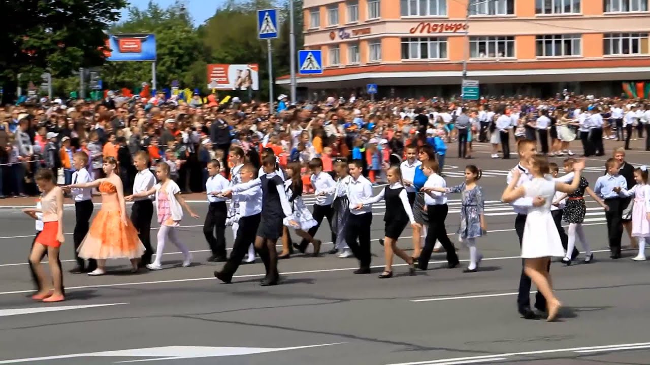 Парад на 70-летие Победы в Мозыре