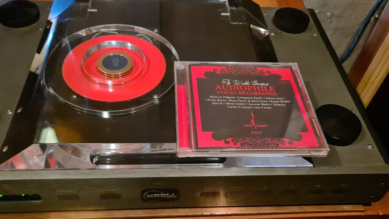 VOCAL TEST CD -  CHESKY RECORDS-1/4 WAVE TL Fostex speakers DIY