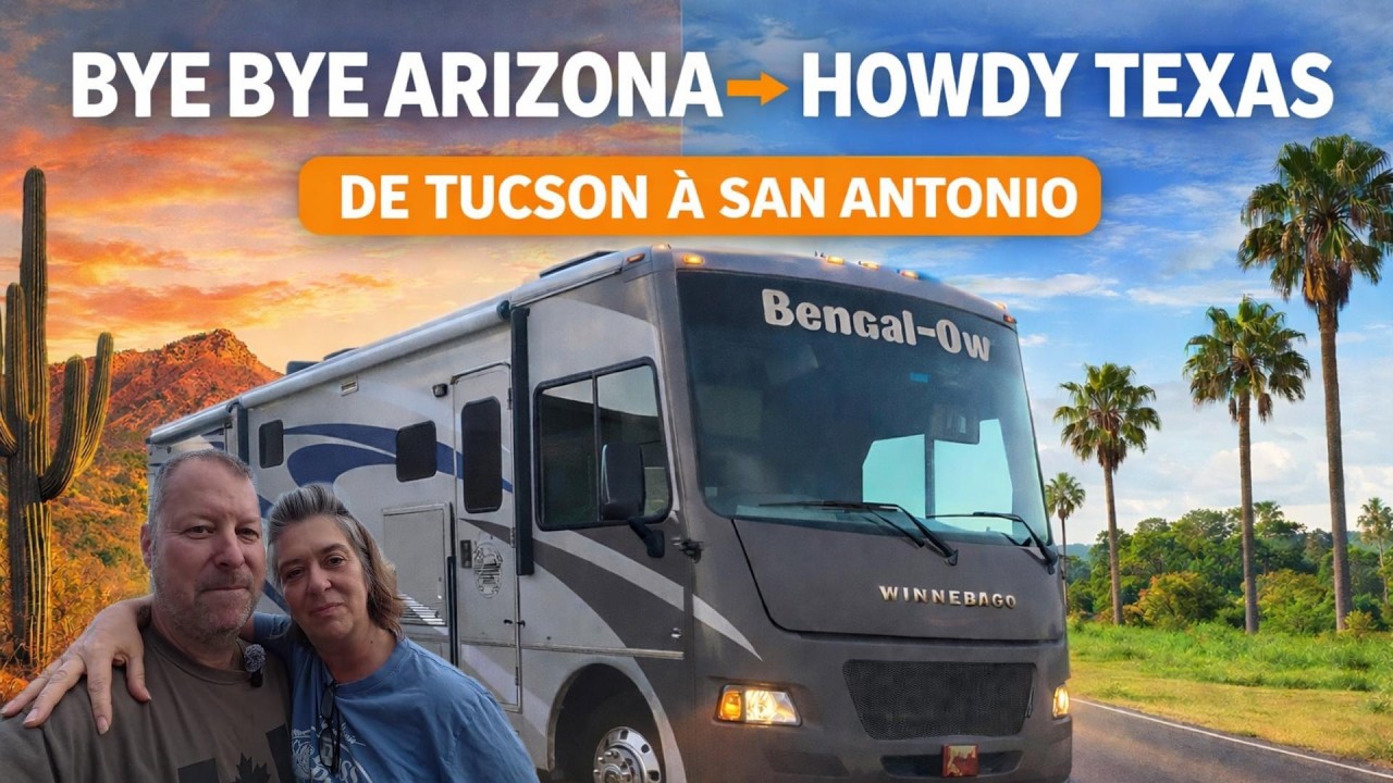 Traverser le Texas après l’Arizona - on a hâte d’arriver