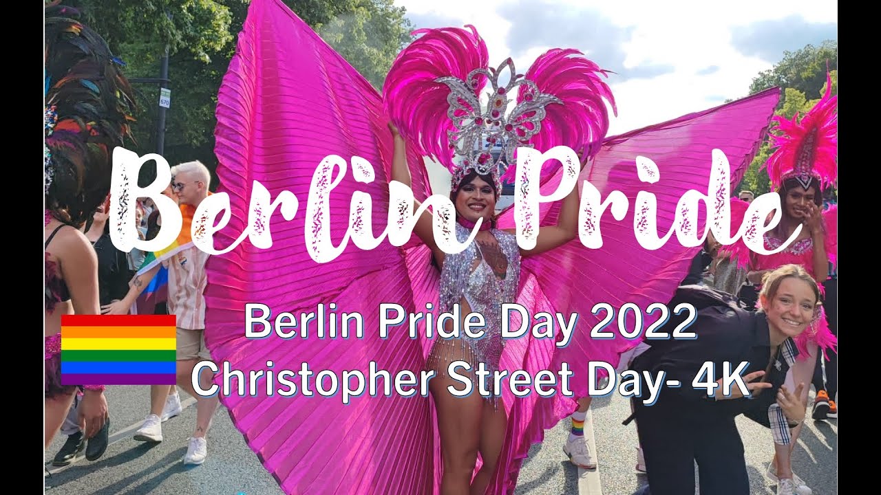 Christopher Street Day Berlin Pride | LGBTQ Parade 2022 | 4K - Part-1