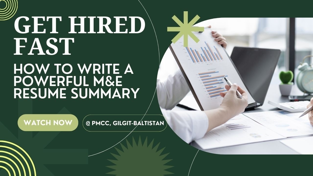 How to Write a Powerful M&E Resume Summary (HR Expert Guide)