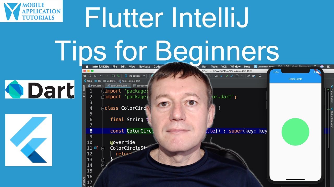 Flutter IntelliJ IDEA tips for beginners