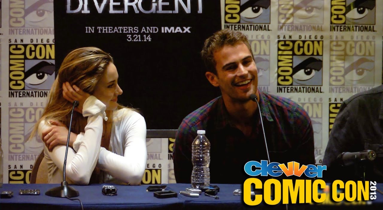 DIVERGENT Panel Comic-Con 2013: Shailene Woodley, Theo James, Veronica Roth, Neil Burger