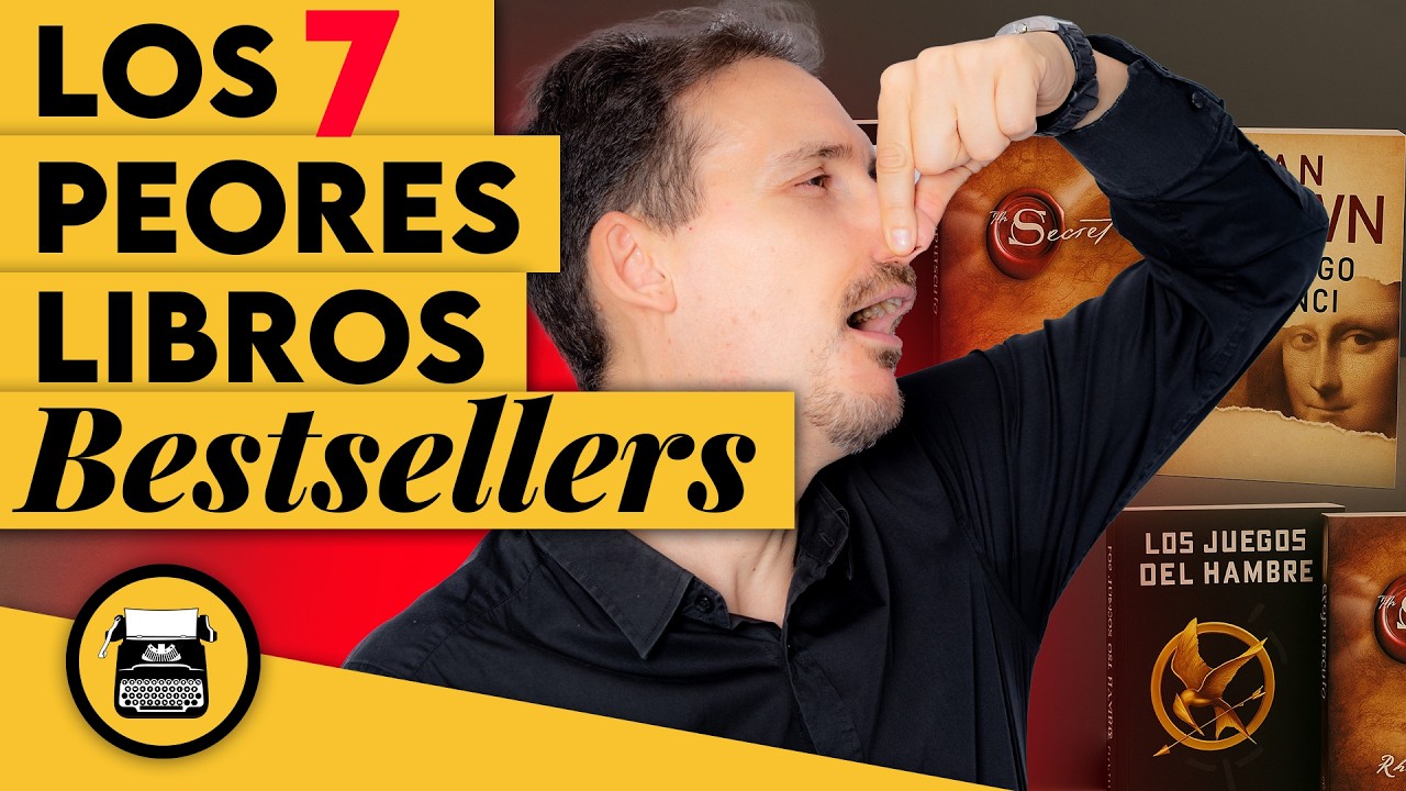 ❌ Los 7 PEORES LIBROS bestsellers