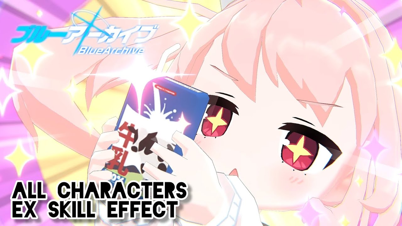 Blue Archive | All Character EX Skill Effect [Remade]