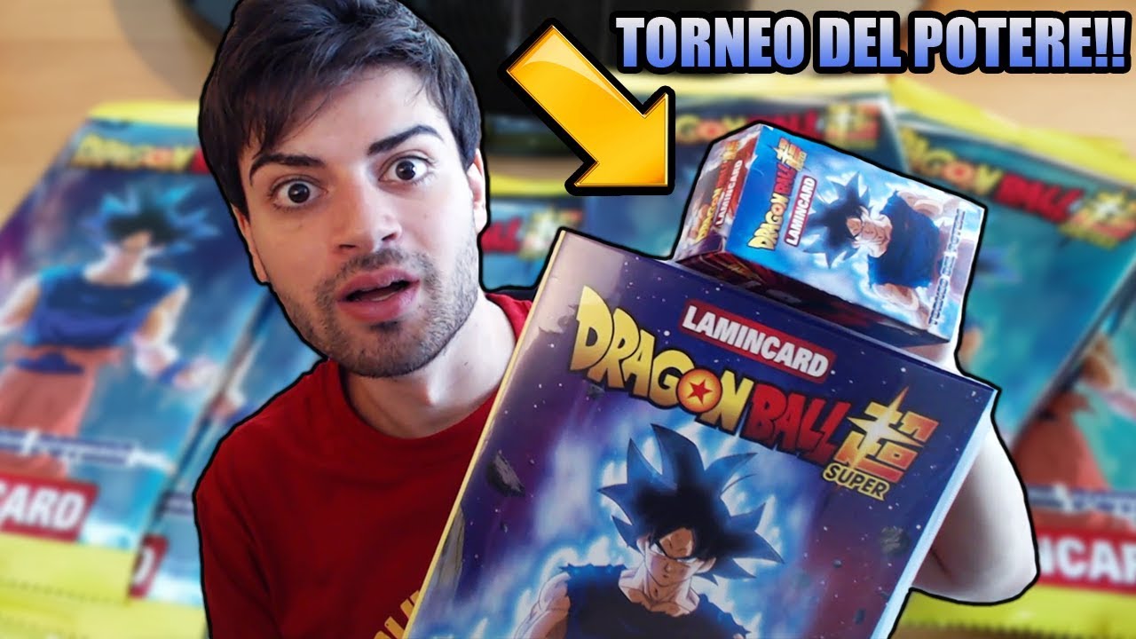 NUOVE LAMINCARDS RARE DRAGON BALL SUPER TORNEO DEL POTERE 😍 SPACCHETTAMENTO ALBUM ITA