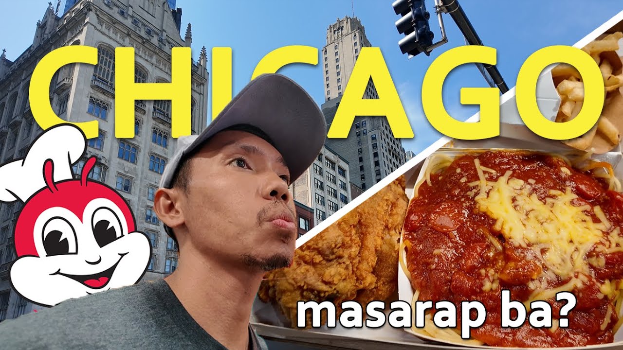Pinoy in Chicago | Jollibee in Downtown Chicago, masarap ba? An Honest Review
