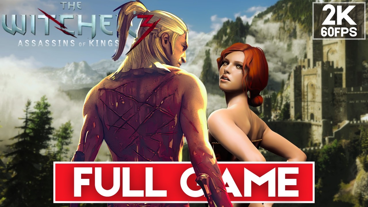 THE WITCHER 3 WITCHER 2 OVERHAUL Modded Walkthrough [2K 60FPS PC ULTRA] FULL GAME (Main Story + DLC)