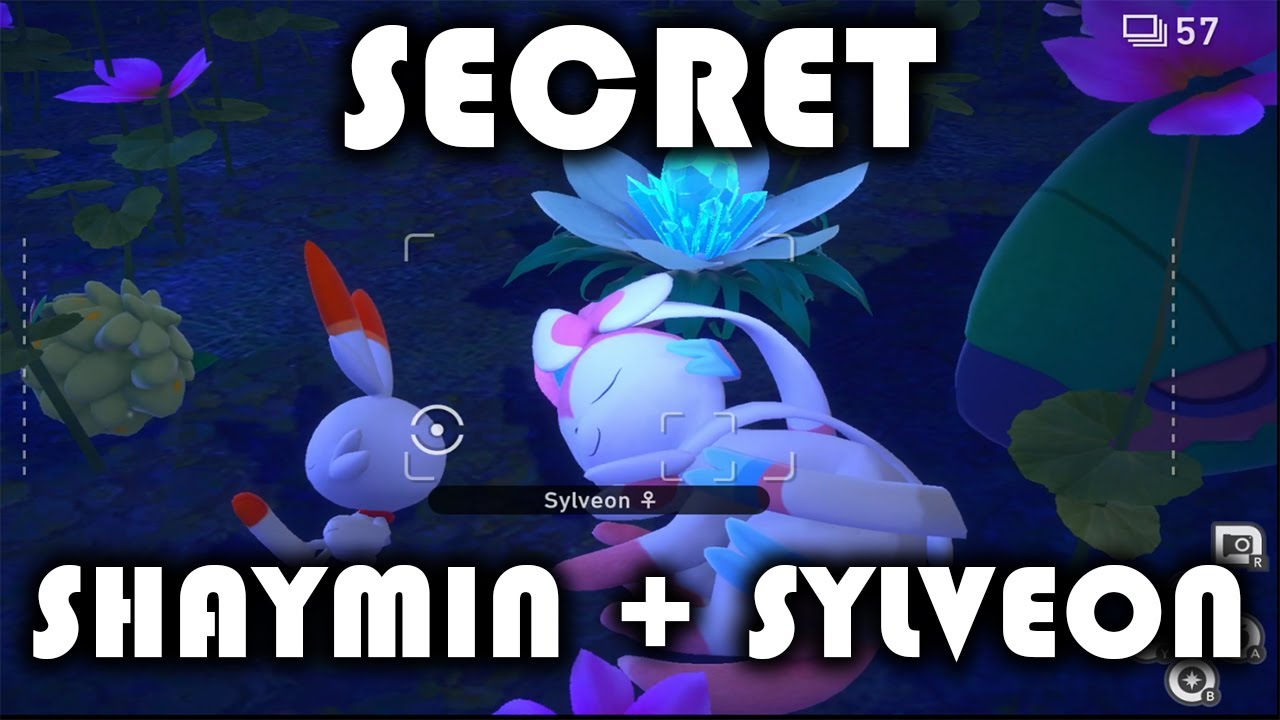 New Pokémon Snap - Sylveon 4 Stars + Shaymin Secret