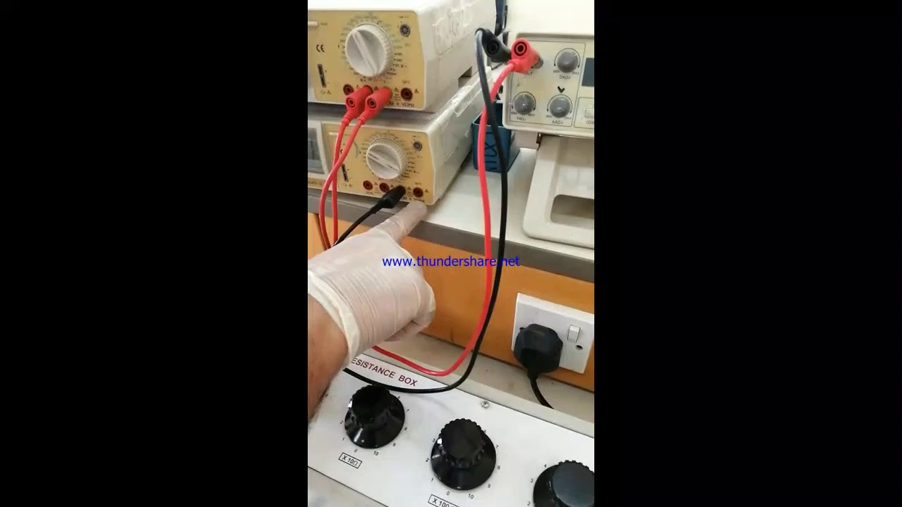 التجربة الاولى - مختبر الهندسة الكهربائية
