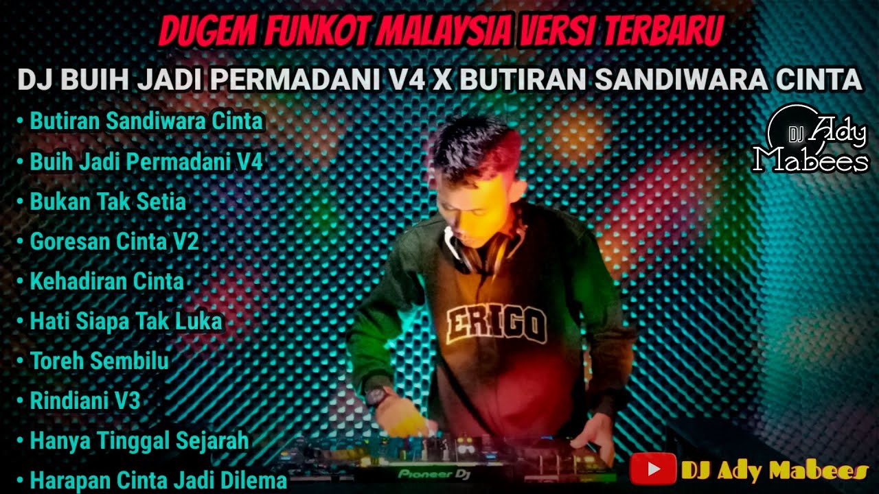 DJ BUIH JADI PERMADANI V4 X BUTIRAN SANDIWARA CINTA || DUGEM FUNKOT MALAYSIA VERSI TERBARU