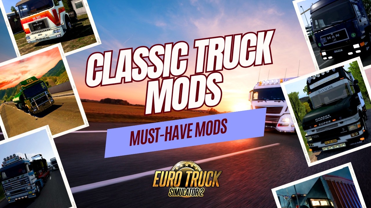 Top Classic Truck Mods in ETS2! #ets2 #ets2mod