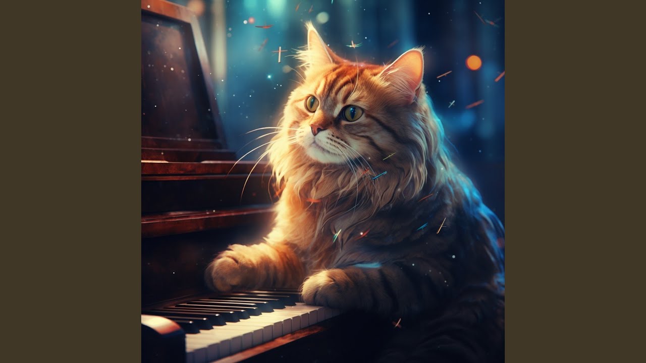 Piano Notes Feline Grace