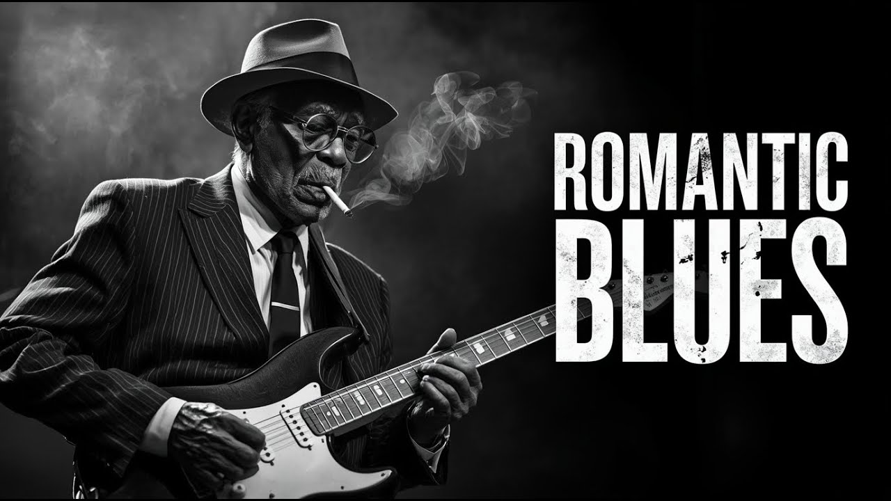 Whiskey Blues Romantic Guitar – Deep Slow Blues Music