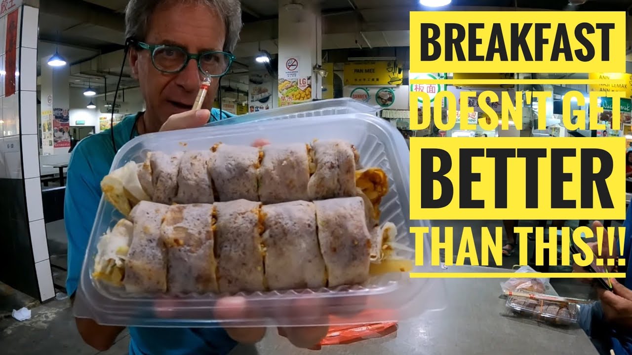 Что такое POPIAH?? (Перекус в точке быстрого питания ICC Pudu Market в Куала-Лумпуре!)