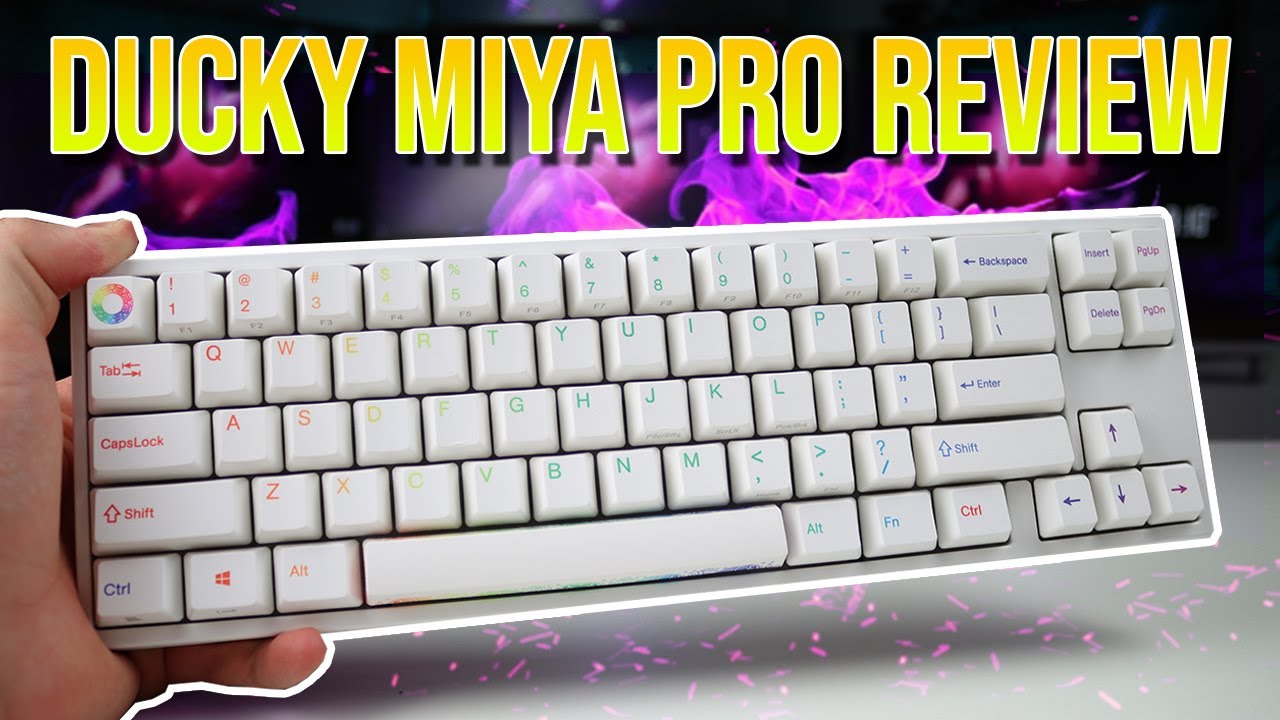 ИГРОВАЯ КЛАВИАТУРА Ducky x Varmilo MIYA Pro RAINBOW 65% - ПОЛНЫЙ ОБЗОР!!!