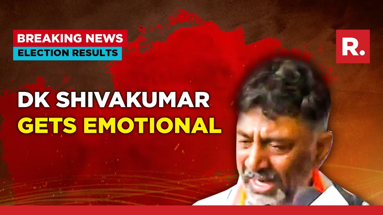 Why DK Shivakumar cried & thanked Sonia Gandhi profusely after winning Karnataka elections