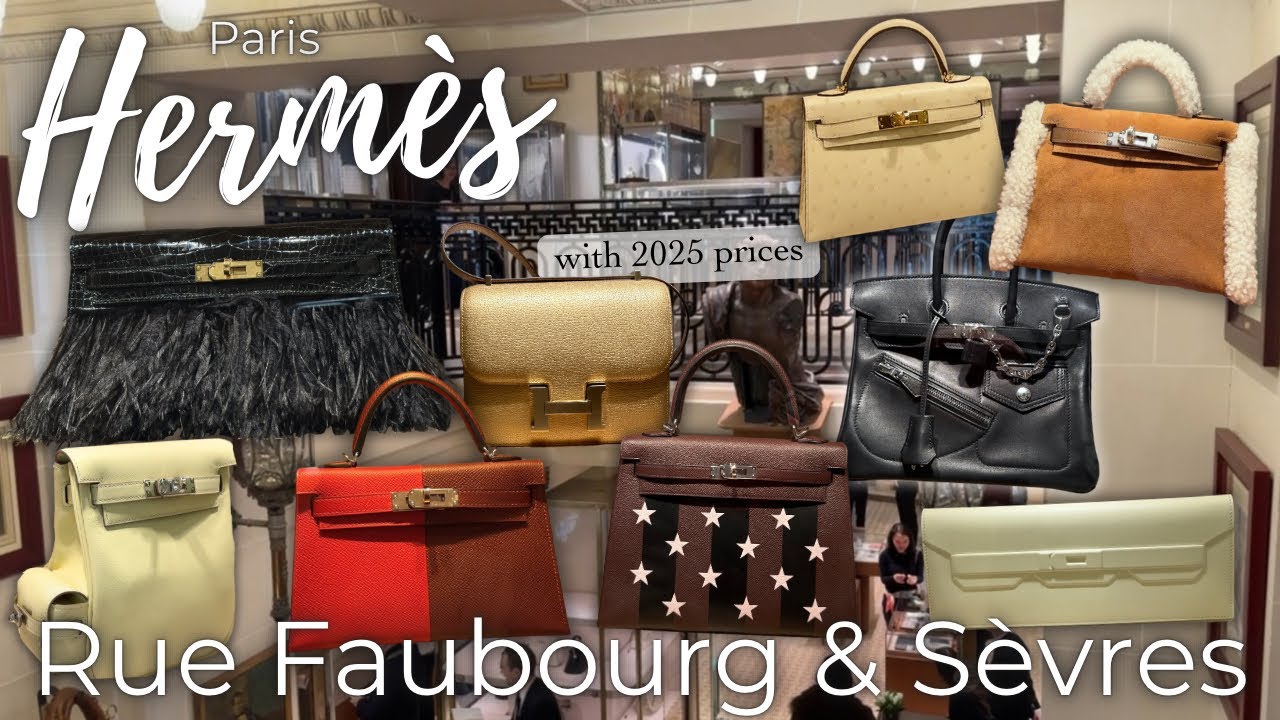 HERMÈS PARIS🍊 Rue Faubourg & Sèvres Paris shopping vlog with 2025 prices | Lesley Adina