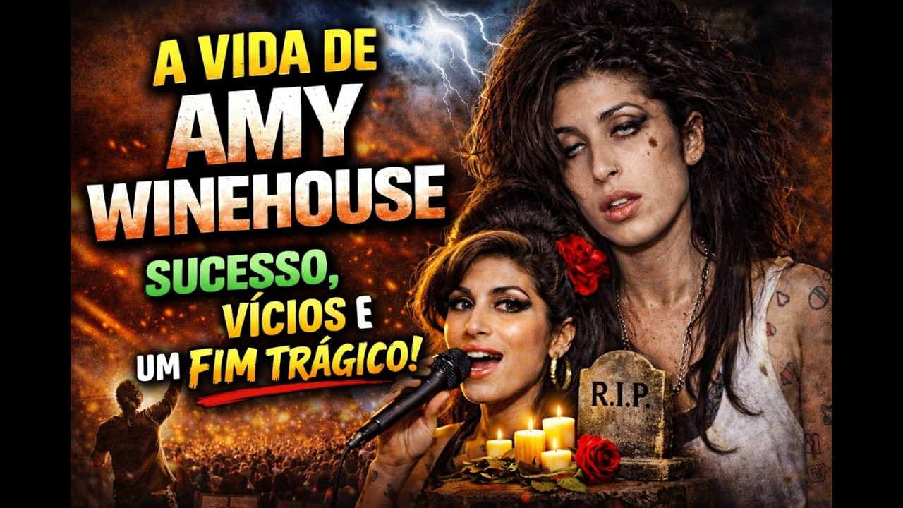 Amy Winehouse: A Hitória de um talendo e a vítima da fama.