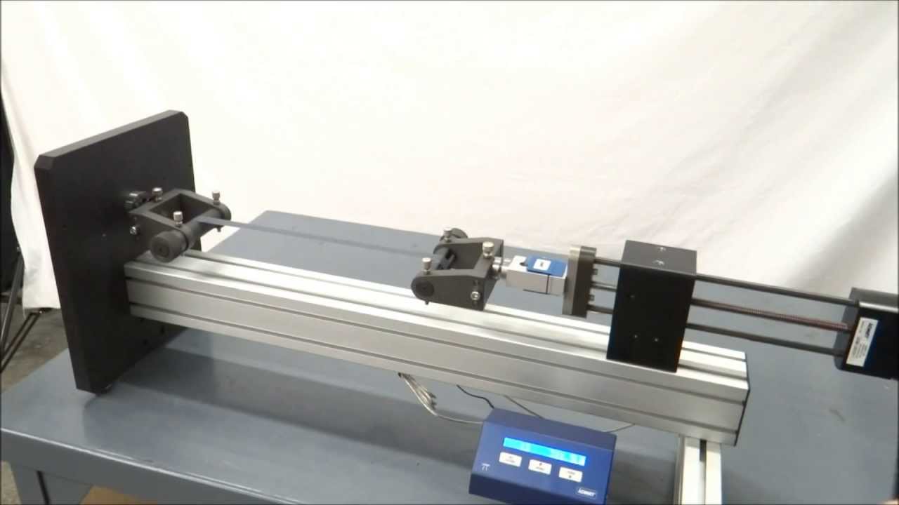 Tension Test on ADMET eX5M Manual Test Machine