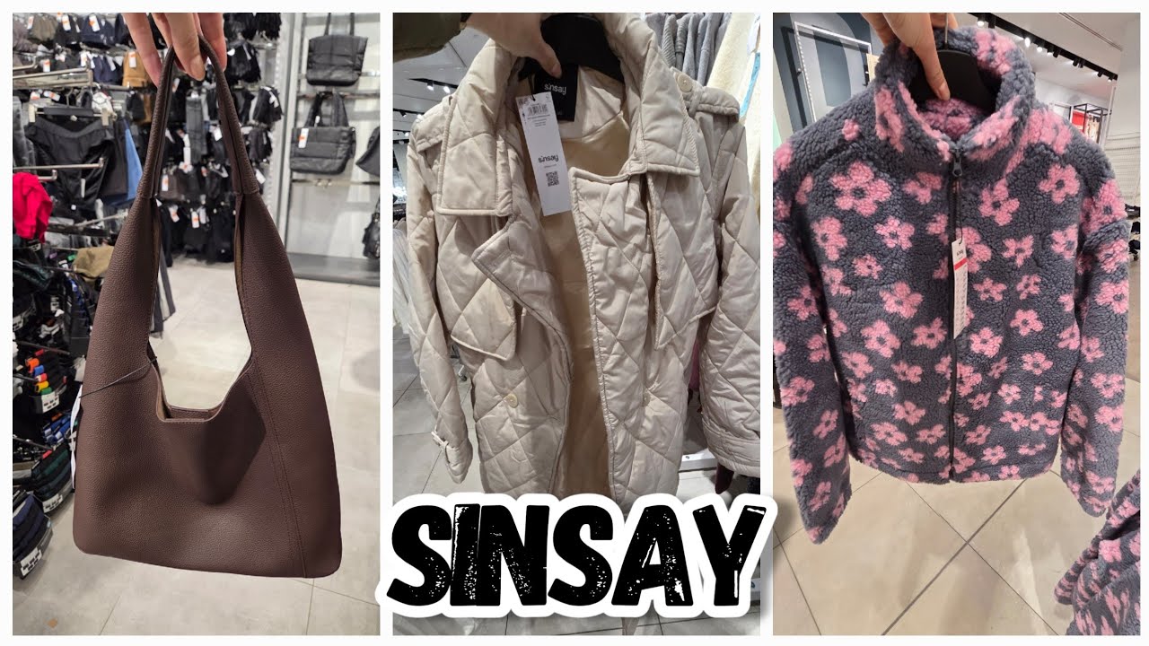 SINSAY 🛍 Pierwsza wiosenna odzież w sklepie ❗️