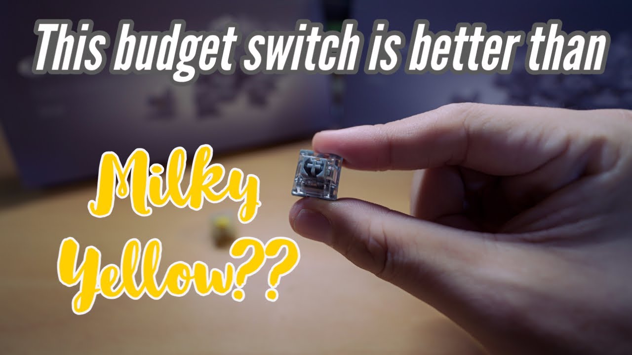 Budget Linear Switch - Is It Better Than Gateron Milky Yellow?? (Akko CS Silver Review)