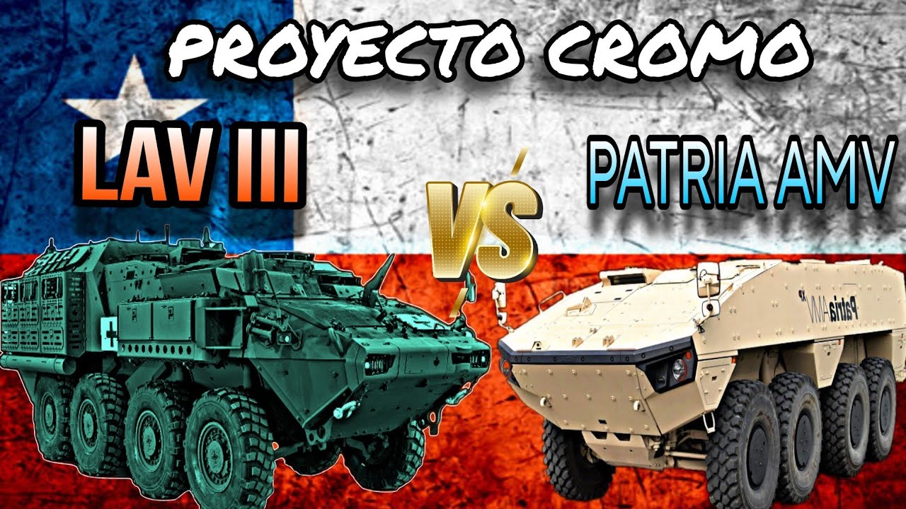 LAV III VS PATRIA AMV CUAL SERÍA EL MEJOR 8X8 PARA CHILE? ANALIZANDO EL PROYECTO CROMO!