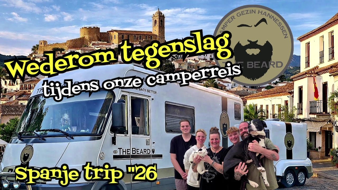#25 😱 REMPROBLEMEN ONDERWEG! | We verlaten Benidorm… maar krijgen wéér pech! 😱 