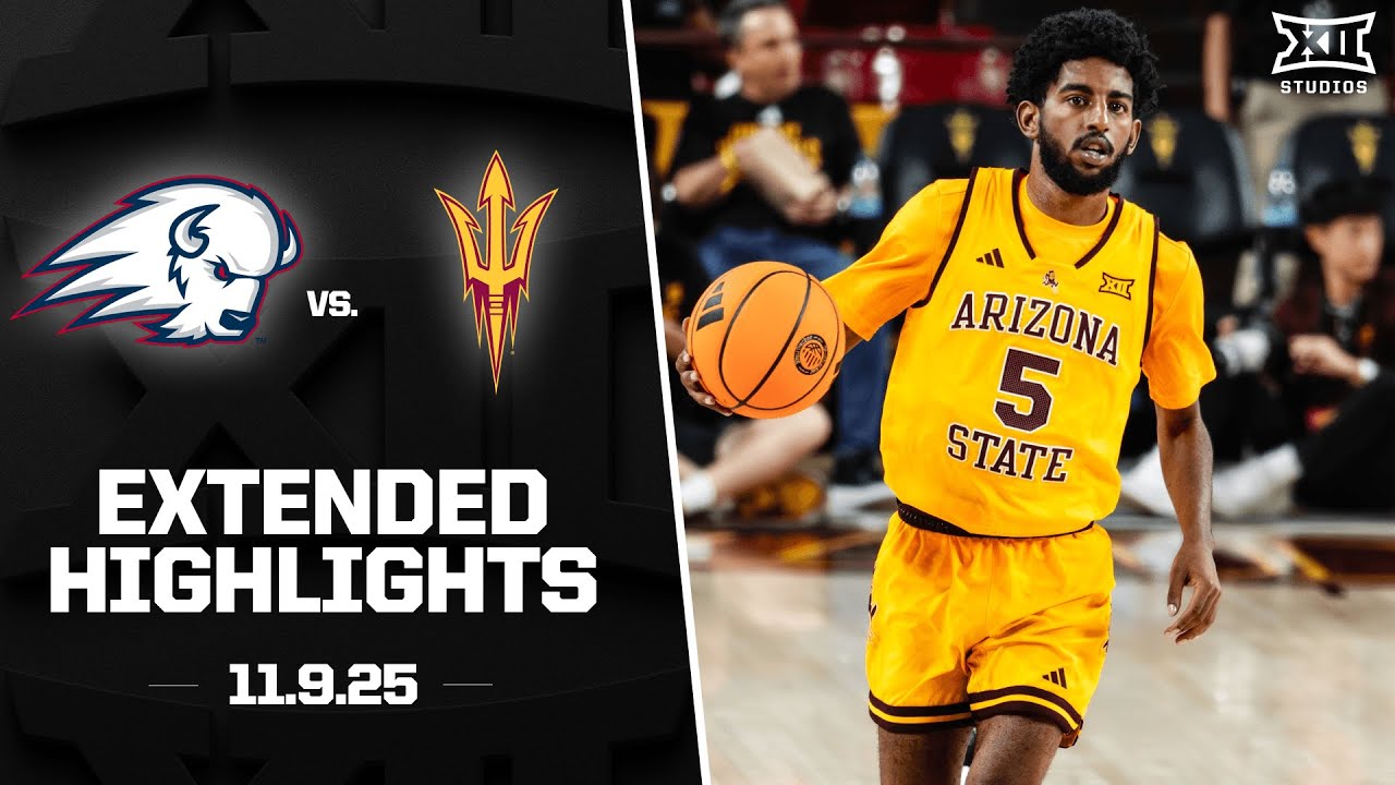Utah Tech vs. Arizona State Extended Highlights | 2025-26 Big 12 Men's Basketball