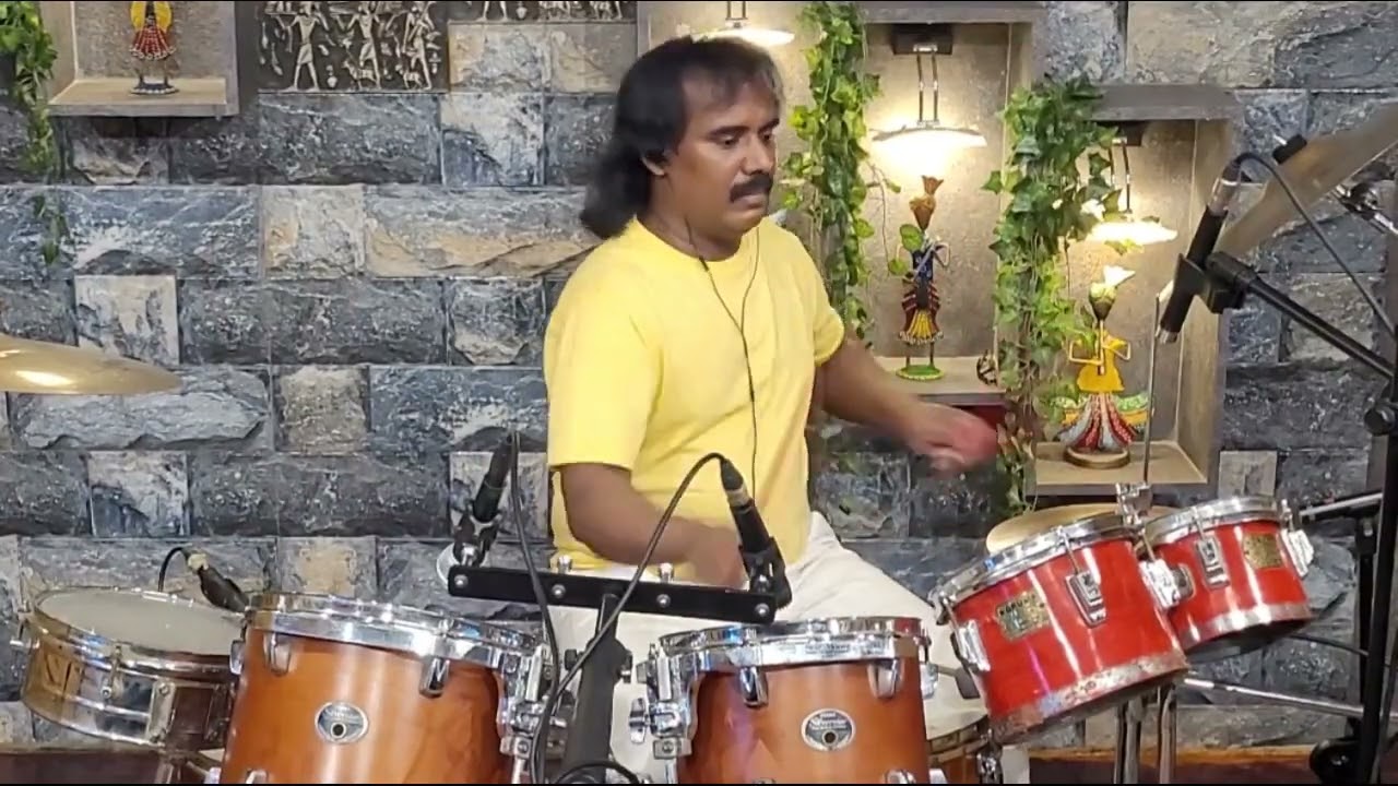 Vachikkava Unnai Mattum | Nallavanukku Nallavan | Ilaiyaraaja | Drum Cover by Drummer Sridhar
