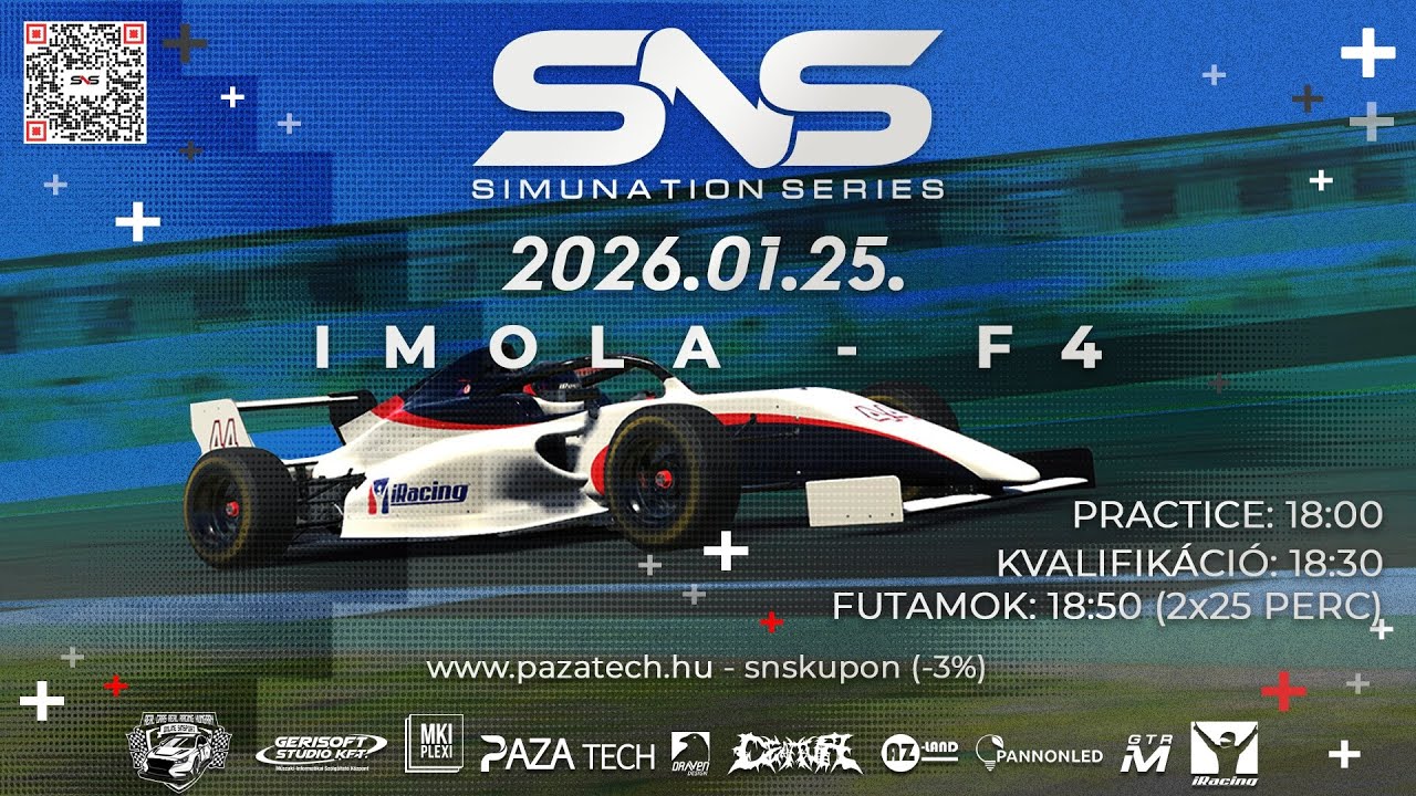 Simunation Series - iRacing Funrace - F4 Imola