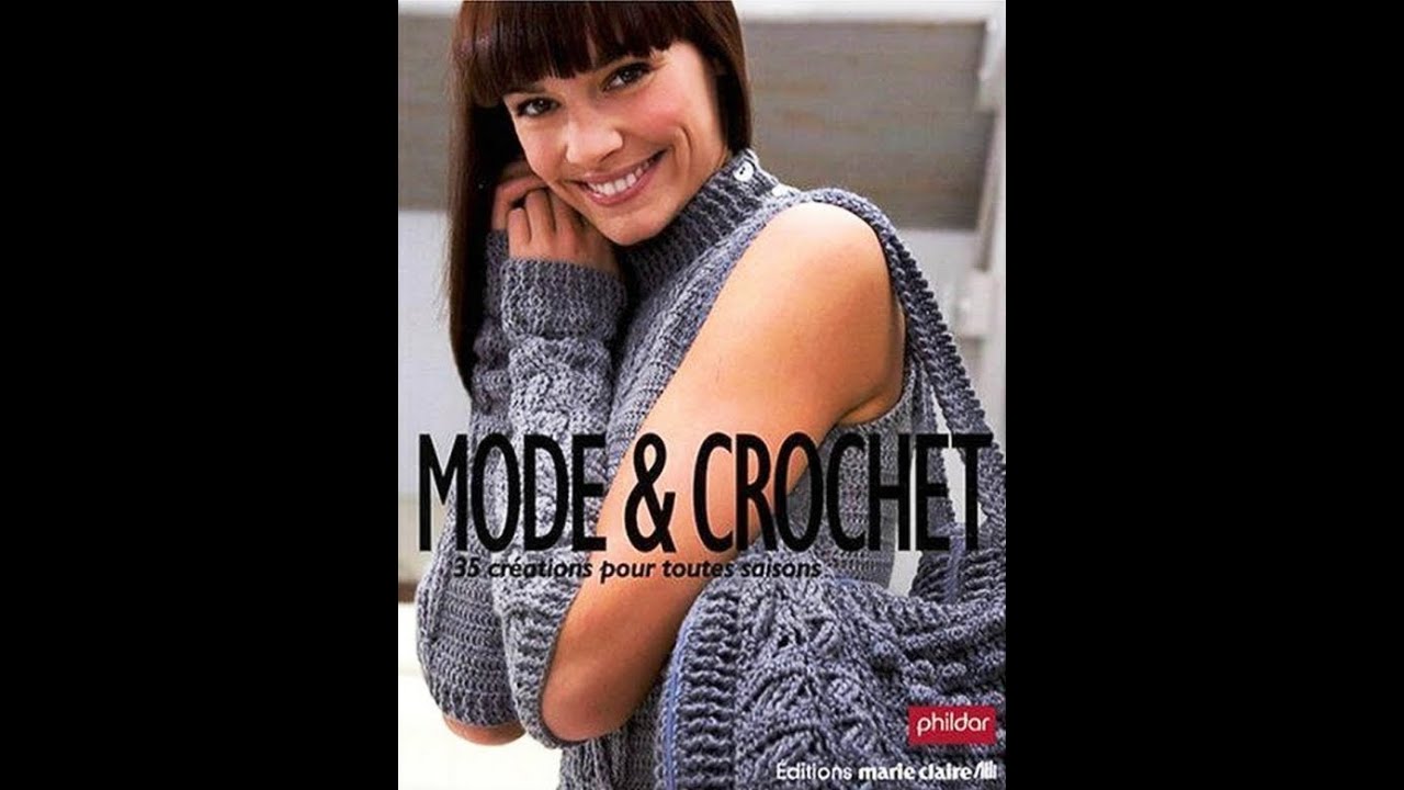 Mode et crochet Phildar Книга зразків французькою мовою