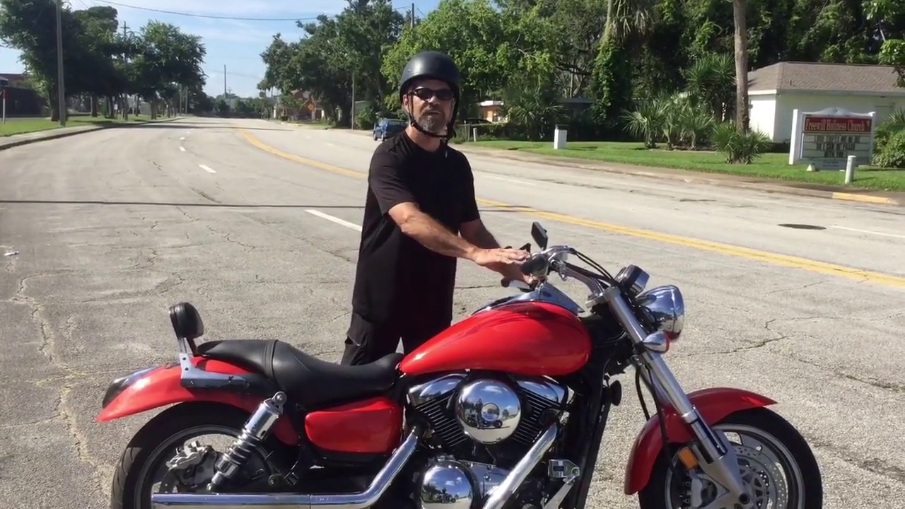 2005 Kawasaki Vulcan Mean Streak VN1600B (orange) 2326 Fallen Cycles