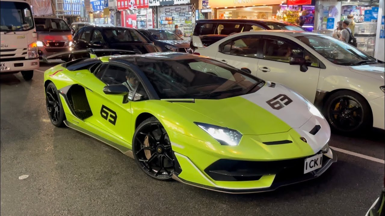 Lamborghini aventador svj roadster 63 edition in Hong Kong