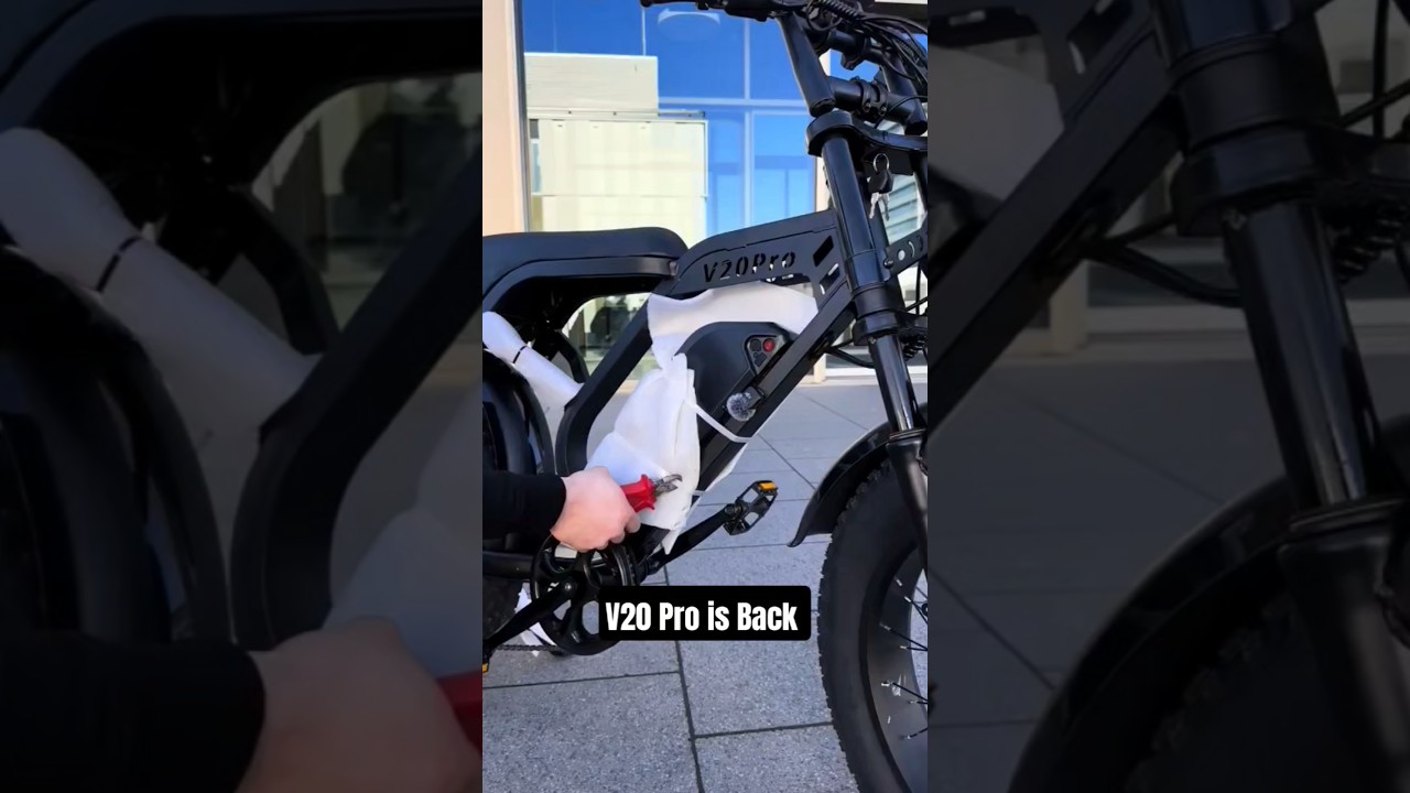 V20 Pro E-Bike Unboxing. #asmr #gilcraftsource #ebike #machinerychannel