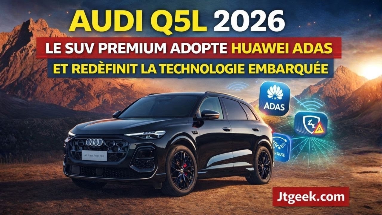 Audi Q5L 2026 : Huawei ADAS débarque sur le SUV premium dès 41 000 € en Chine