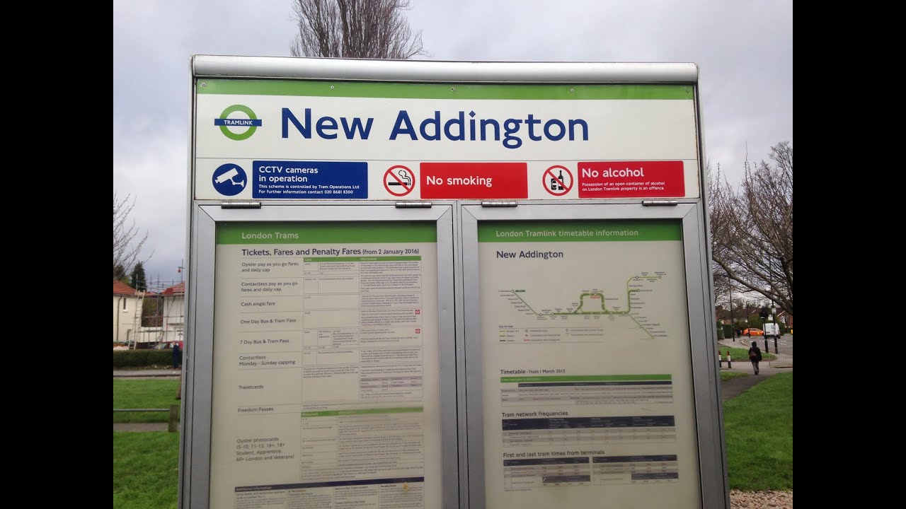 Tramlink (Croydon Variobahn): New Addington to Wimbledon
