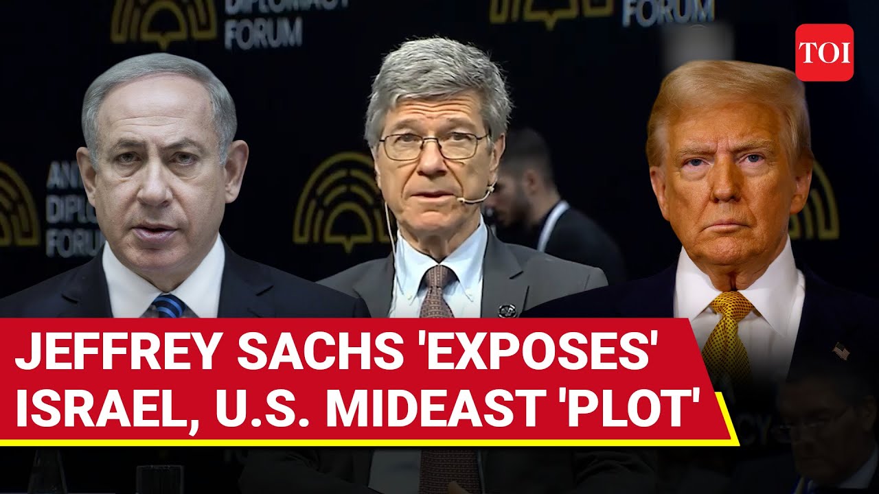 'CIA, U.S...': Jeffrey Sachs 'UNCOVERS' Jaw-Dropping Israeli-American Plot Against Iran, Arab World