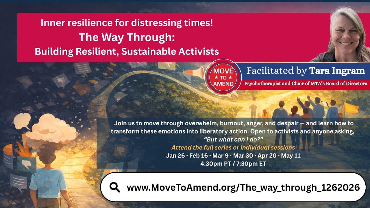 The Way Through: Building Resilient, Sustainable Activists - Session 1