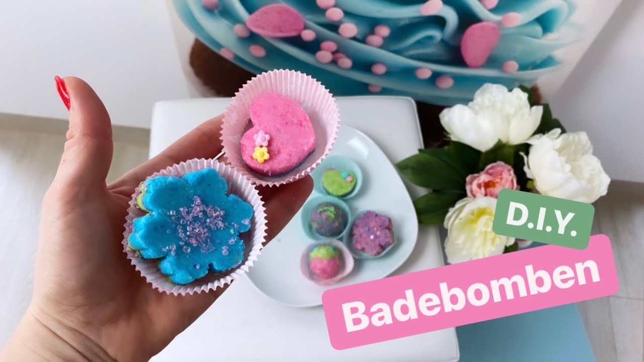 D.I.Y. Badebomben! 😍 So einfach könnt ihr prickelnde Badekugeln selber machen! 💚