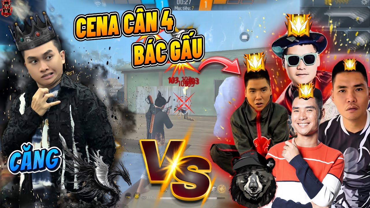 FREE FIRE | CENA Bất An Khi Phải 