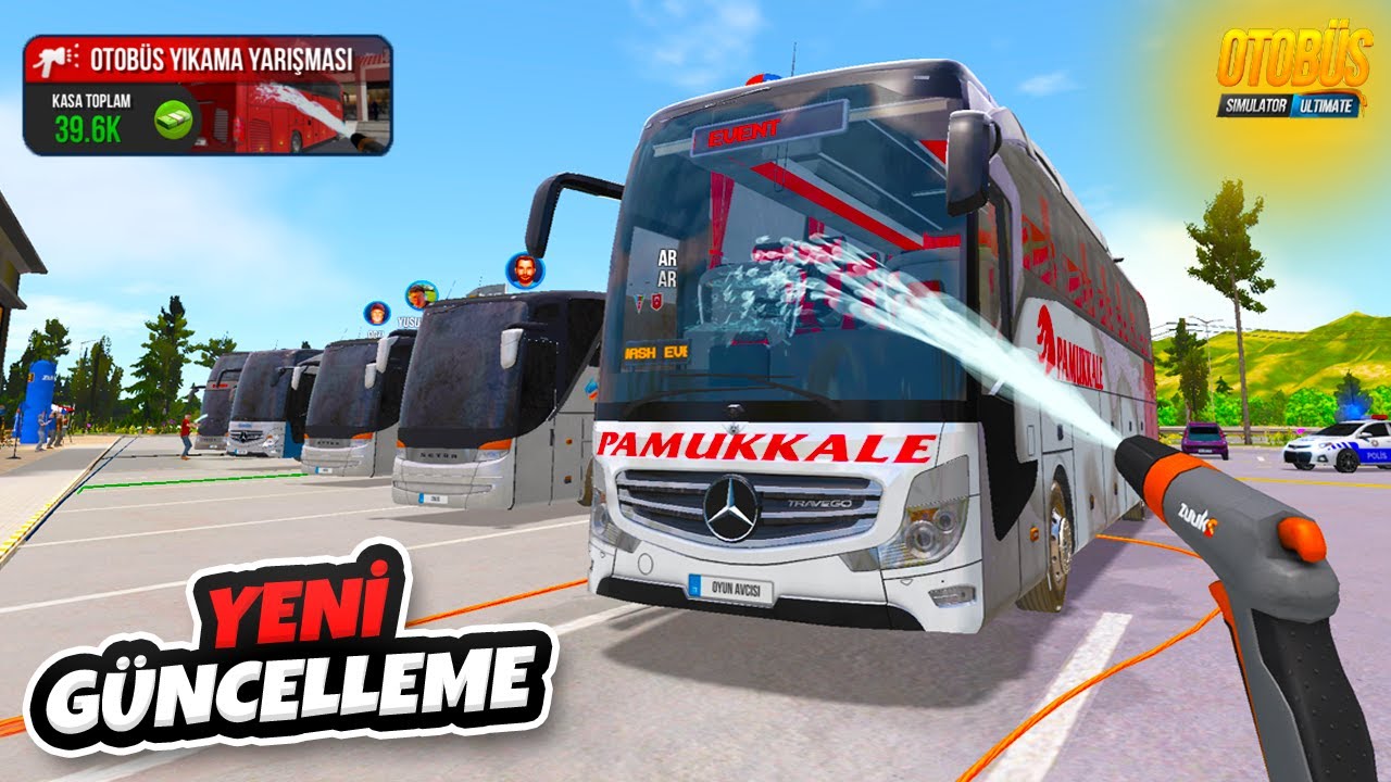 Otobüs Yıkama Yarışmasına Katıldım / YENİ GÜNCELLEME !!! Otobüs Simulator Ultimate