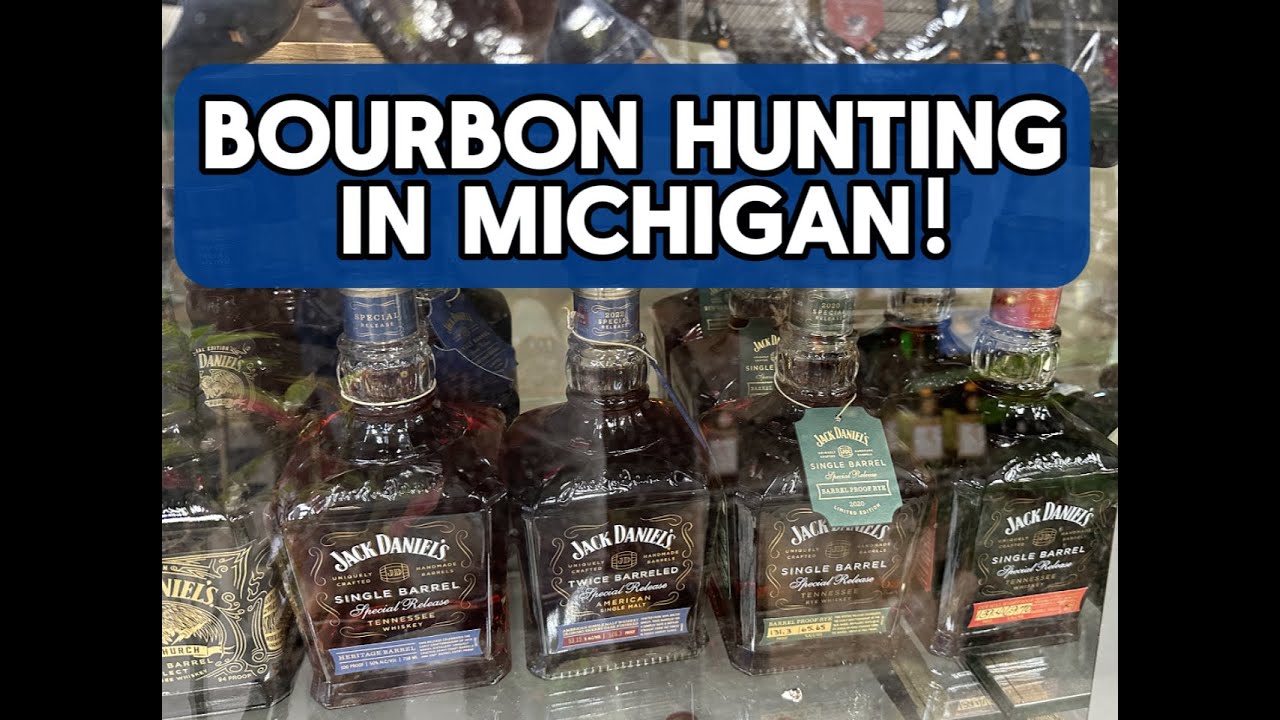 Bourbon Hunting in Michigan! Visiting 7 Stores for Rare Whiskey Bottles!