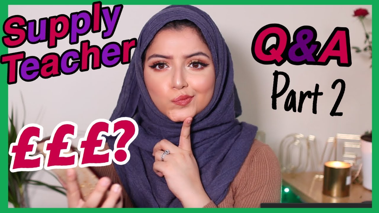 DO SUPPLY TEACHERS GET PAID MORE THAN REGULAR TEACHERS?? Q&A VIDEO | TEACHER TALK TUESDAY