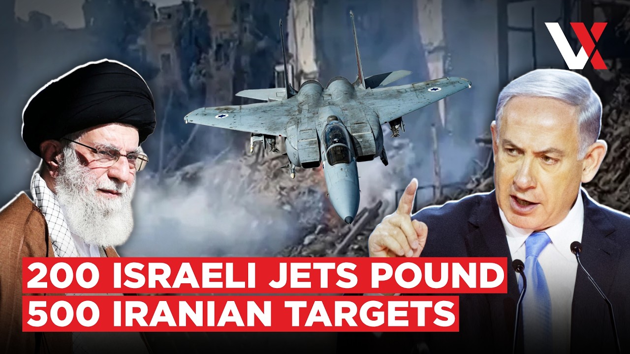 200 Jets, 500 Targets | Israel Hammers Iran With Largest 
