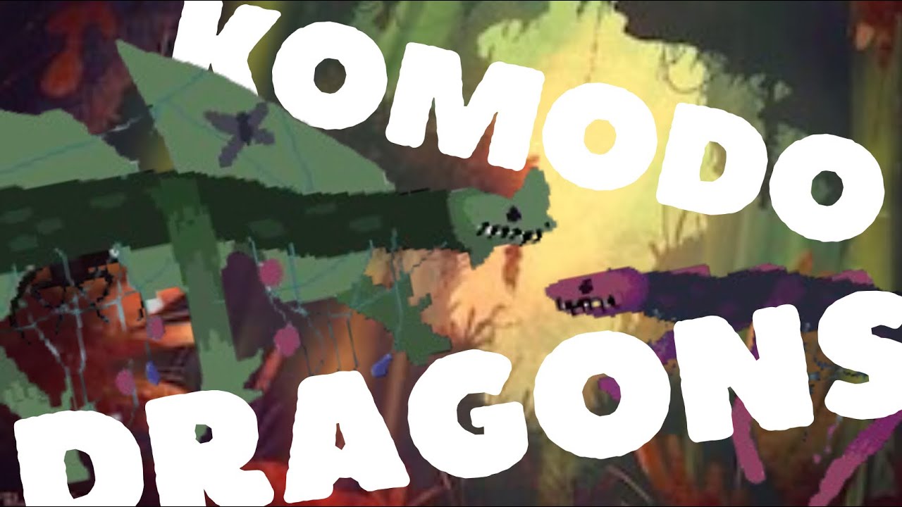 Komodo Dragons (a rain world concept)