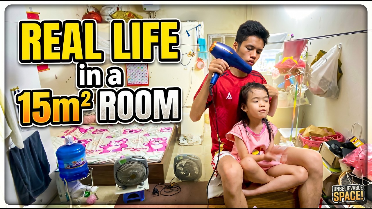 Typical Vietnamese Family 15m2 Apartment | Low-income life in Vietnam