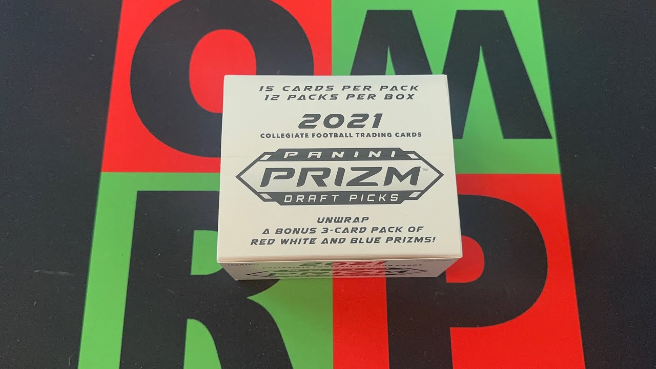 Набор коллекционных карточек Panini Prizm Draft Picks NFL Football Value Pack Box 2021, часть 1! 🏈