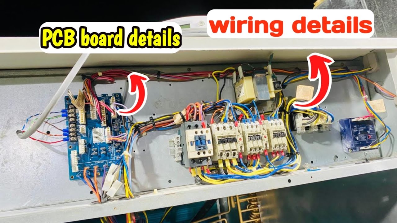 Carrier package AC 10 ton R410 wiring details and basic information | hvac training videos