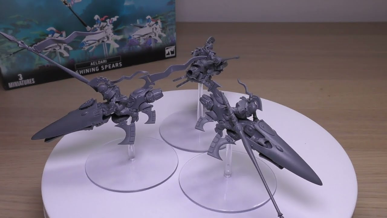 Aeldari Shining Spears - Unboxing (WH40K)